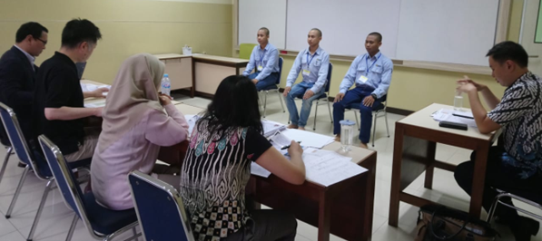 Proses seleksi interview yang dilakukan oleh user dari UD Truck Jepang