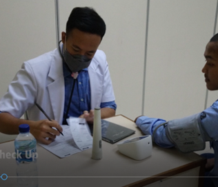 Proses seleksi Medical Check Up dari Klinik yang ditunjuk oleh pihak Sending Organizer