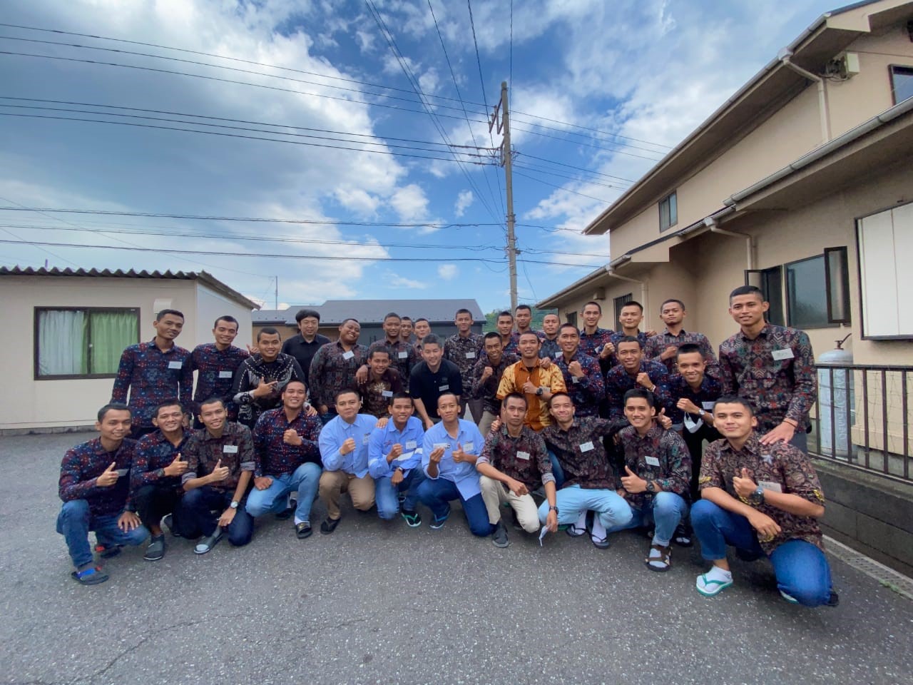 Foto bersama peserta saat mengikuti pelatihan bahasa Jepang di Japanese Language Training Center, Jepang untuk reinforce selama 2 minggu.